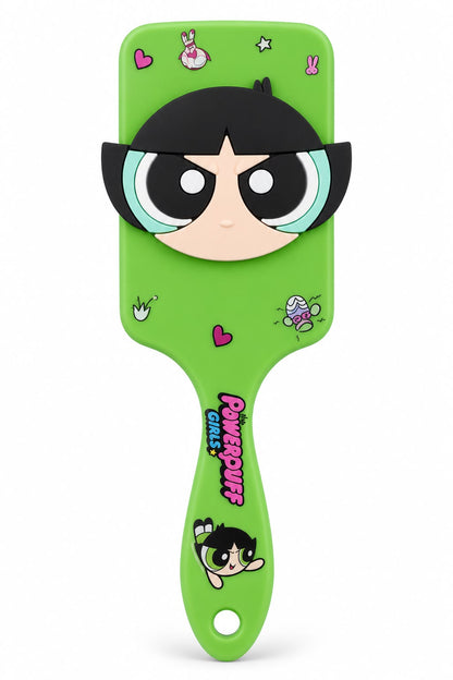 Brosse à cheveux Powerpuff Girls – Buttercup 💚