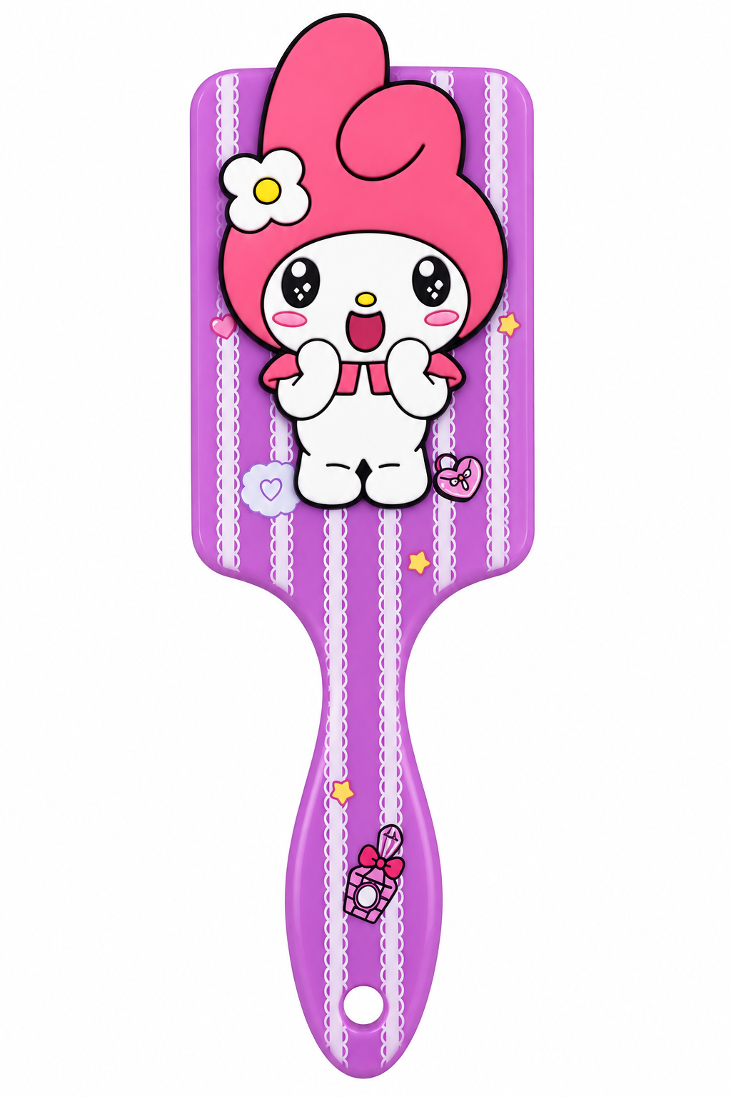 Brosse à cheveux My Melody – Violet Kawaii 💜
