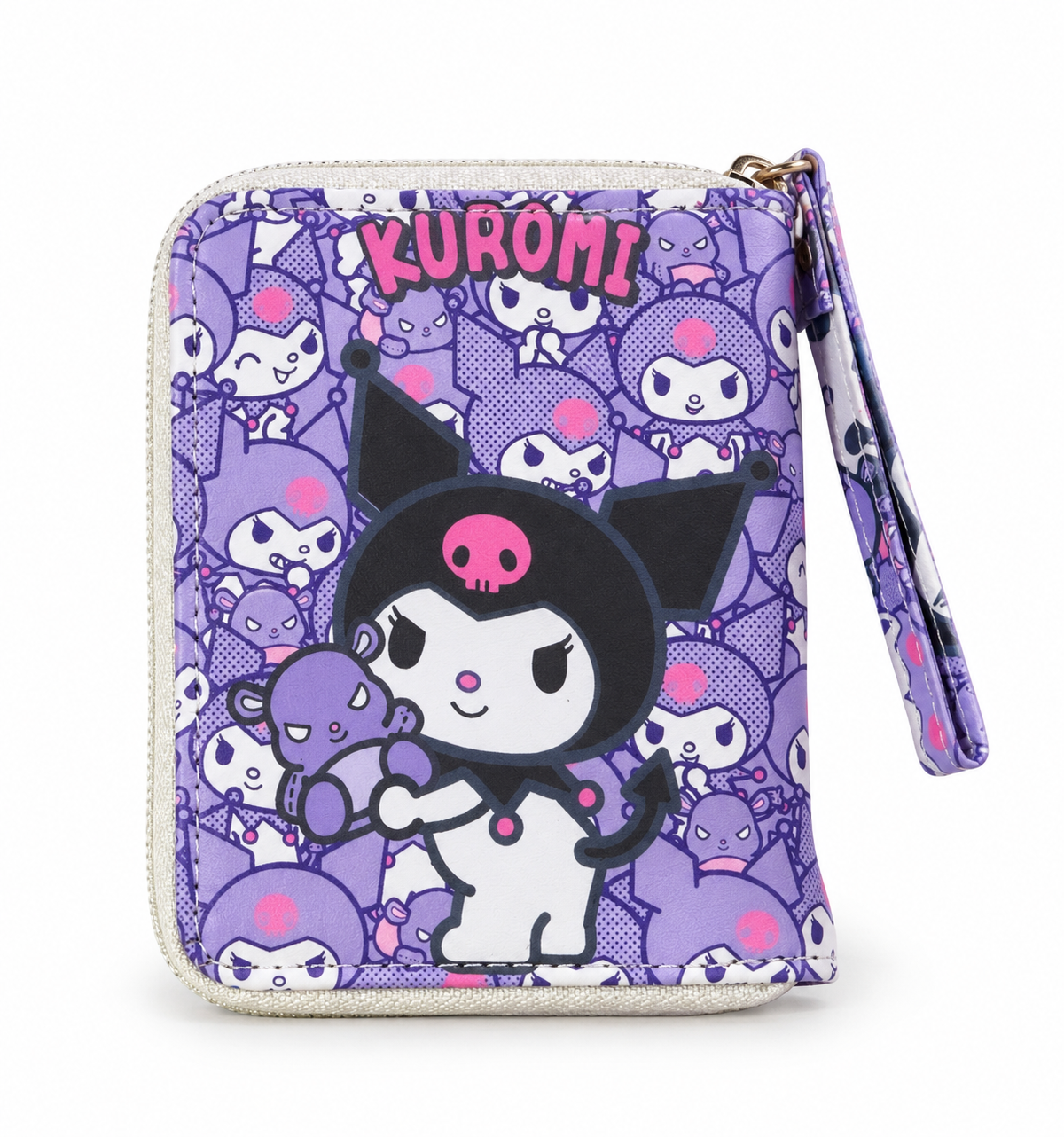 Sac Bandoulière Kuromi Violet – Collection Kawaii 💜🖤