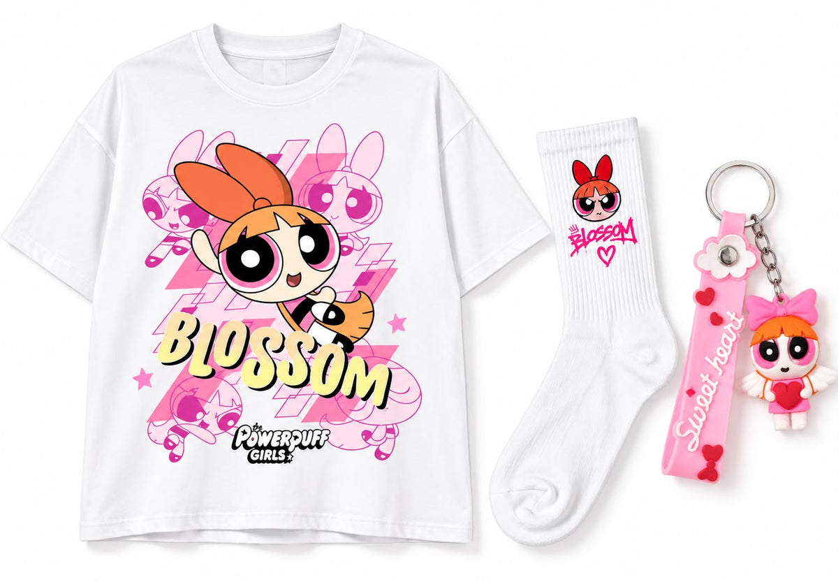 T-shirt Blossom 🌸💗 Blanc