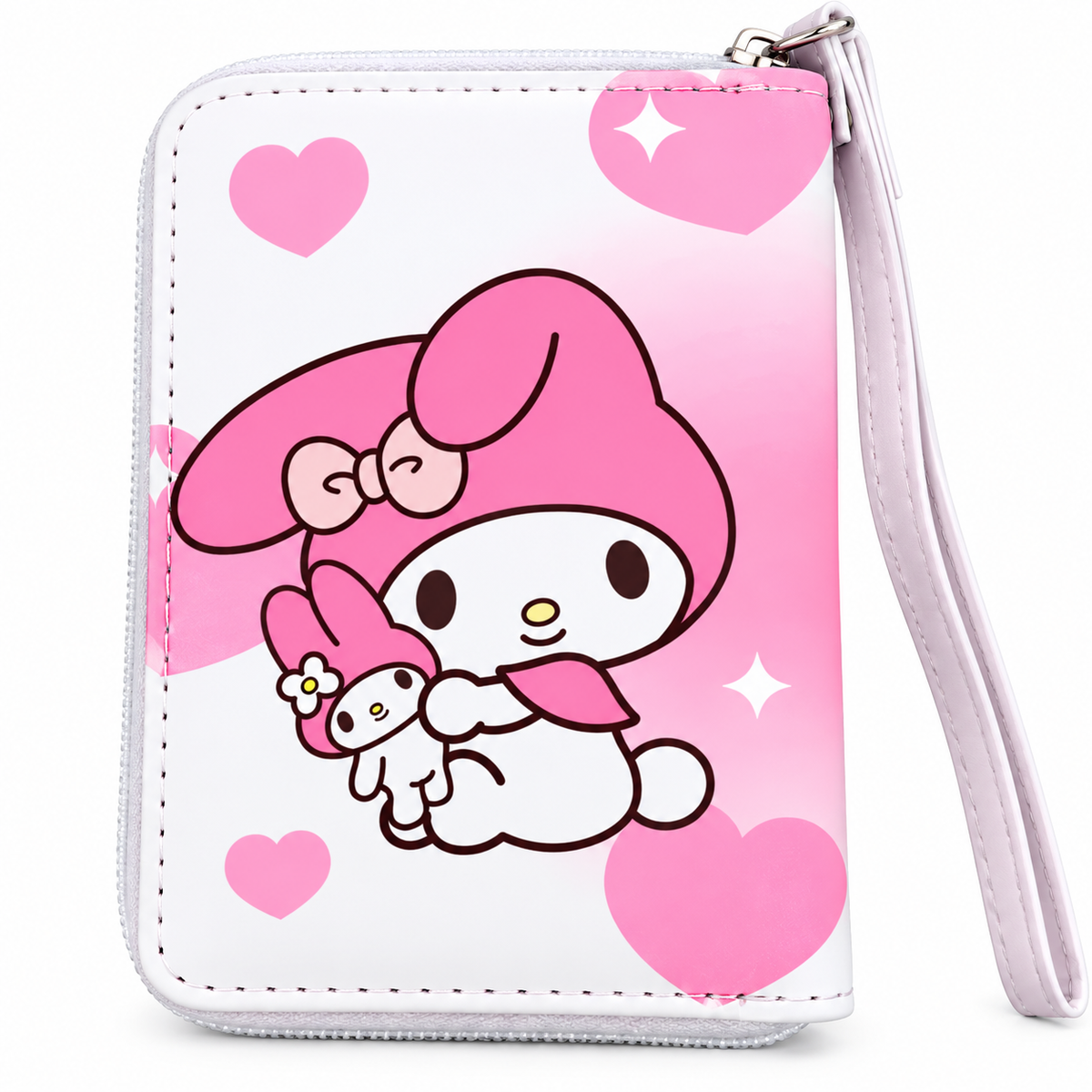 Sac Bandoulière My Melody & Kuromi – Rose Kawaii 💗🎀