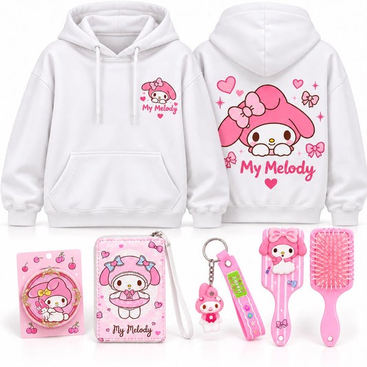 My Melody white hoodie 🎀🌸