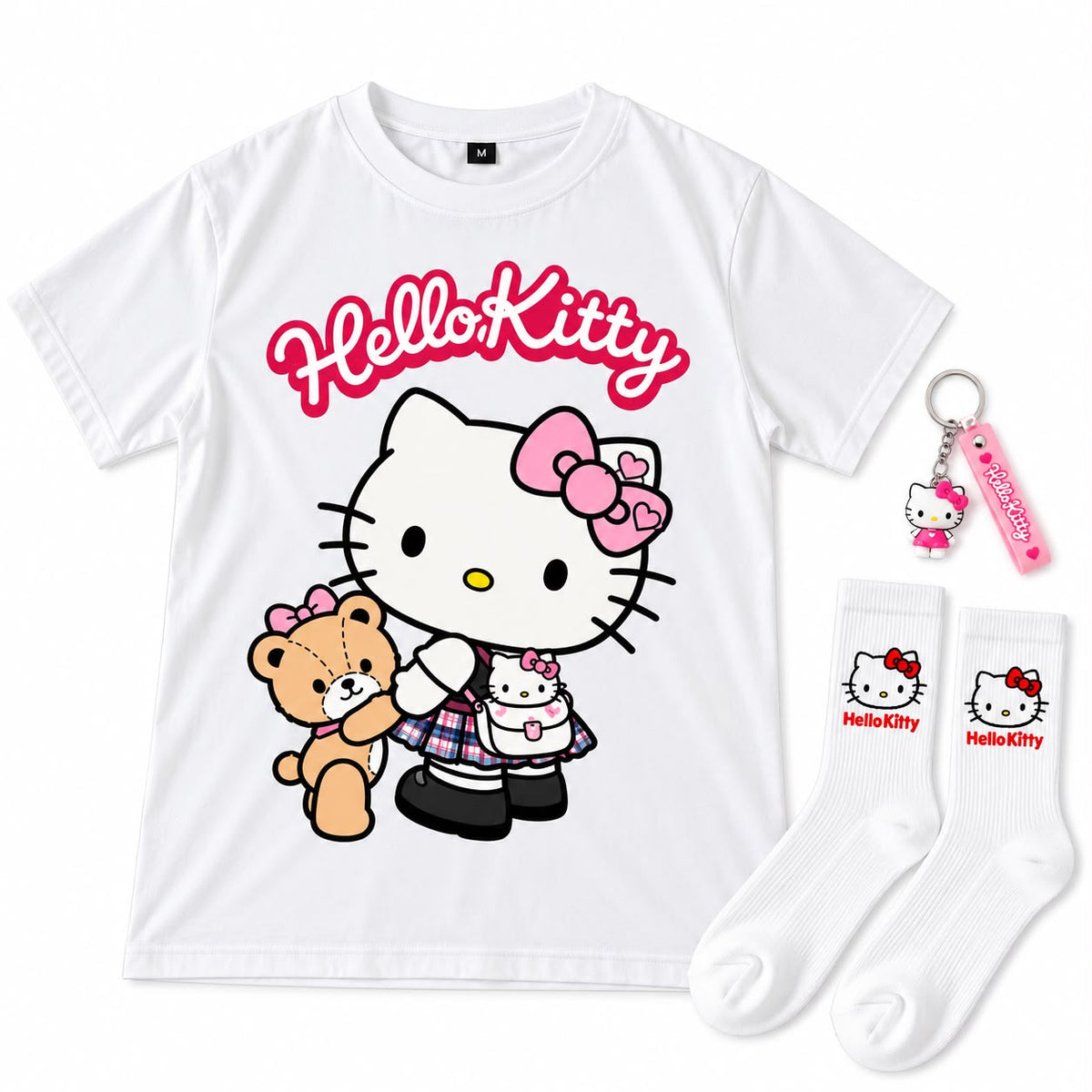T-shirt Hello Kitty - Blanc 🎀