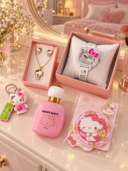 Pack Cadeau Hello Kitty – Accessoires & Parfum |