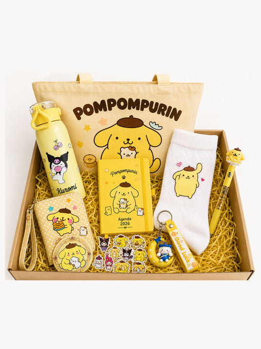 🎁 Box Pompompurin – Le Cadeau Kawaii Parfait