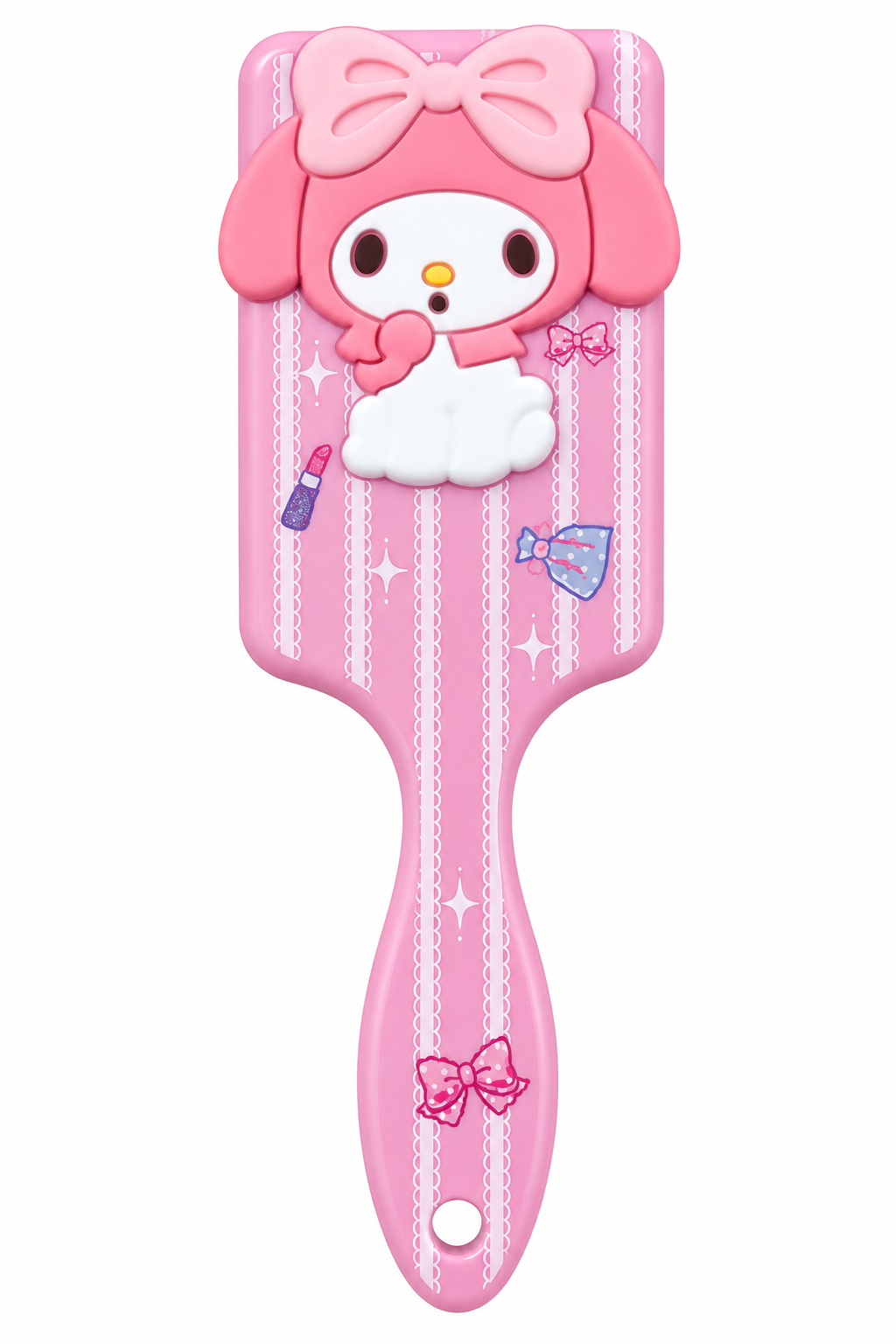🎀 Brosse à cheveux My Melody – Rose & Ultra Girly