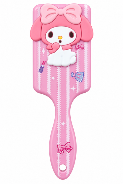 🎀 Brosse à cheveux My Melody – Rose & Ultra Girly