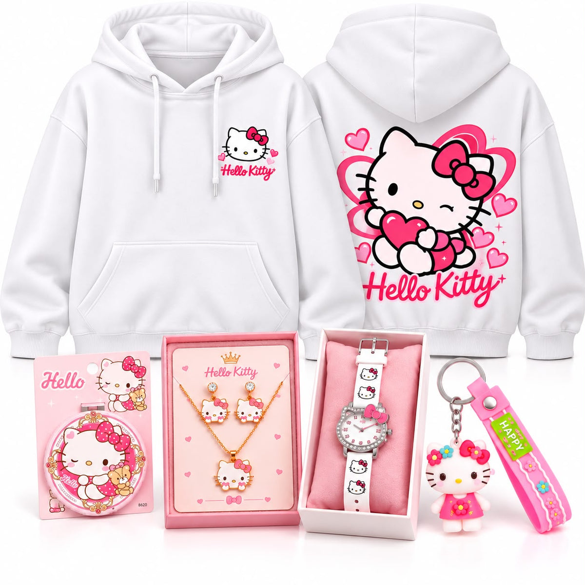 Hello Kitty white hoodie 🎀🌸