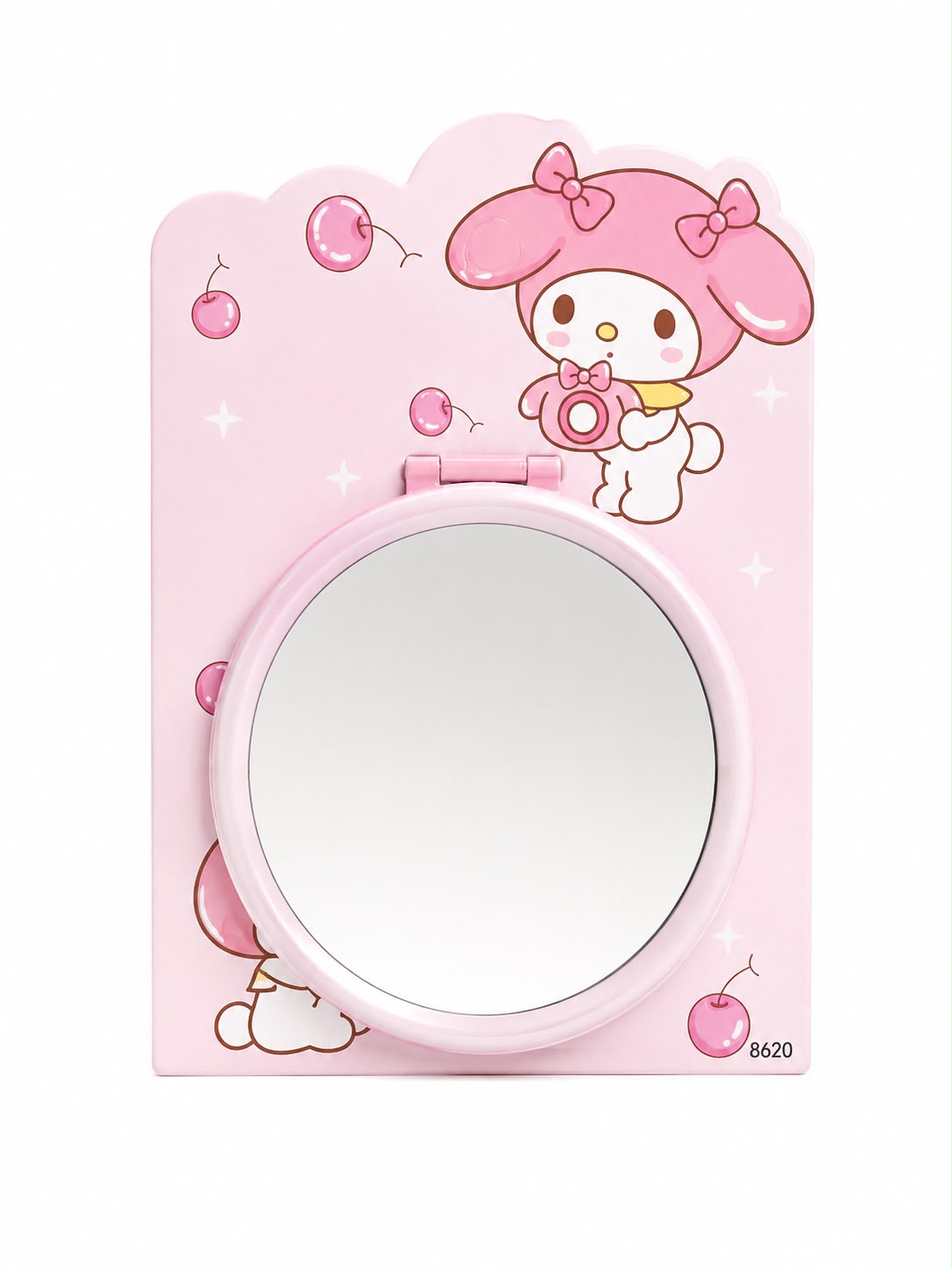Miroir de Poche My Melody Rose Thème Cerises