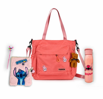 Pack Sac & Accessoires Fille – Angel Édition Rose🎀🩷
